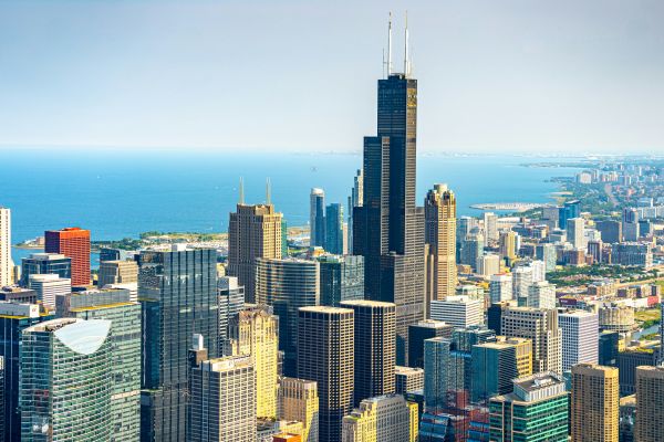 Willis Tower et Skydeck Chicago